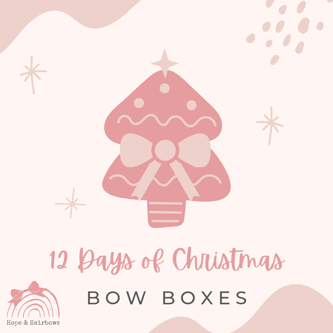 Christmas Bow Advent Box